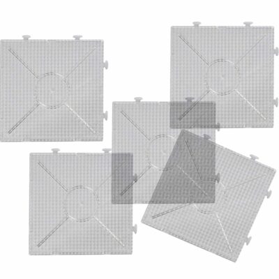 Steckplatten Quadrat 10er Set