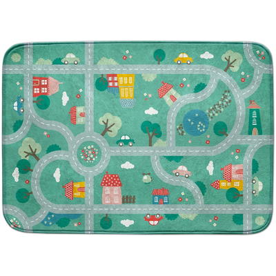 Bodenspielmatte mit Aufdruck – Stadt