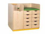 Wickelkommode mit Treppe, Breite: 147,5 cm - 764b7254c01e5c4d6ecf482be52eeba730f22761