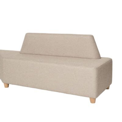 Sofa Foyer 3/1 - Canvas - schwer entflammbar