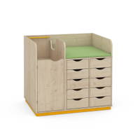 Wickelkommode mit Treppe - 855271 L a 23