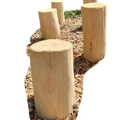 Balancierpoller Set 5-teilig aus Robinienholz