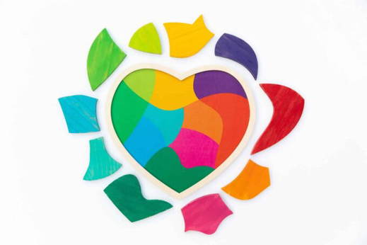 NEW-heart-puzzle-1093 Herz voller Farben Holz-Puzzle - NEW heart puzzle 1093