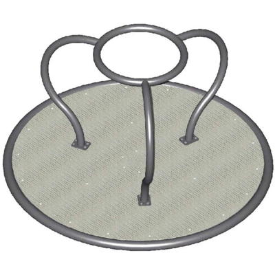 Stehkarussell mit Ring in der Mitte von Beckmann Spielgeräte