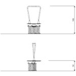 Balancierscheibe mit Griff – RECYCLED RC0712 - bf71 rc0712front