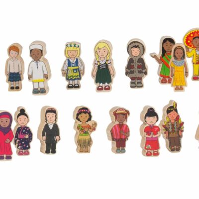 Kinder der Welt Holzfiguren