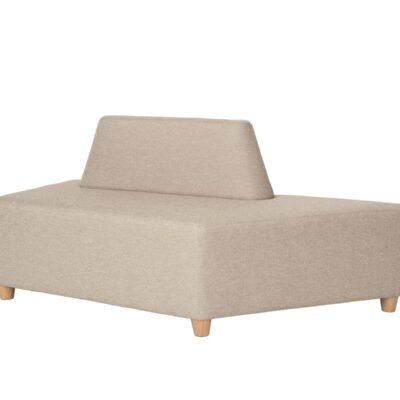 Sofa Foyer 3/2 - Canvas - schwer entflammbar