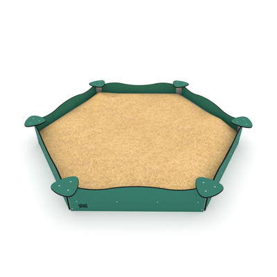 Sandkasten Sechseck – RECYCLED RC0802