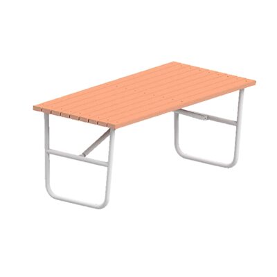 Parktisch mit Edelstahlgestell von Beckmann Spielgeräte