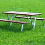 Komplett (Stahlgestell + Holz)