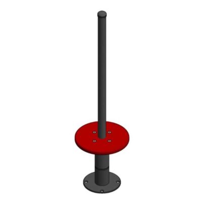 Pirouette Ø 30 cm - kleine Drehscheibe mit Haltestange von Beckmann Spielgeräte