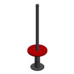 Pirouette Ø 30 cm – kleine Drehscheibe mit Haltestange von Beckmann Spielgeräte - pirouette