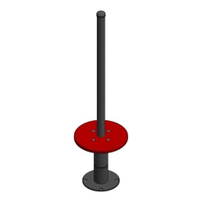 Pirouette Ø 30 cm - kleine Drehscheibe mit Haltestange von Beckmann Spielgeräte