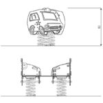 Federwippe Krankenwagen – RECYCLED RC0630 - rc0630front