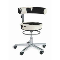 Sanus®-Gesundheitsstuhl aus Leder - Lehne höhenverstellbar – Bild 5