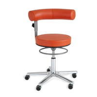 Sanus®-Gesundheitsstuhl aus Leder - Lehne höhenverstellbar – Bild 4