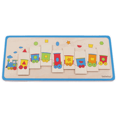 Legepuzzle „Formenzug“