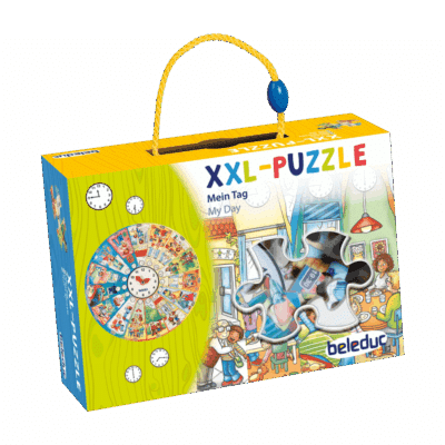 XXL Lernpuzzle "Mein Tag"