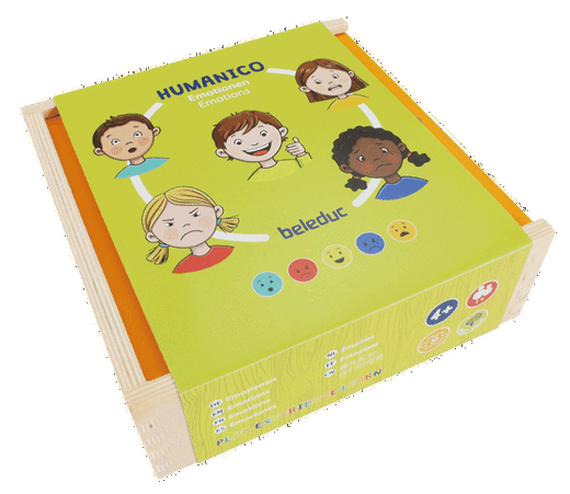 11555-Box-rgb HUMANICO Zuordnungspuzzle „Emotionen“ - 11555 Box rgb