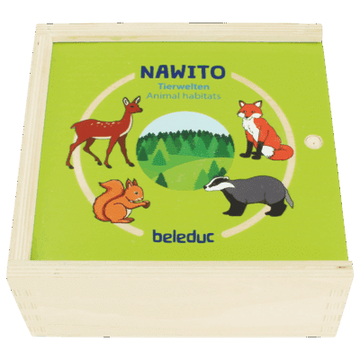 NAWITO Zuordnungspuzzle "Tierwelten"