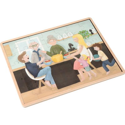 Puzzle Essen Mehrgenerationen