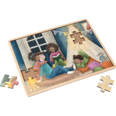 Puzzle Abend-Geschichten Integration