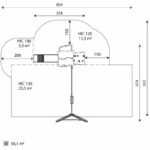 Spielturm mit Schaukel, Kletterwand und Rutsche – RECYCLED RC1438 - 13c4 rc1438top