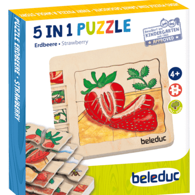 Lagen-Puzzle "Erdbeere"
