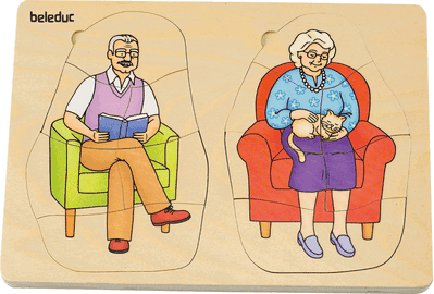 Lagen-Puzzle „Oma & Opa“