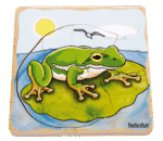 Lagen-Puzzle „Frosch“ - 17053 0 product rgb