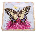 Lagen-Puzzle „Schmetterling“ - 17054 0 product rgb
