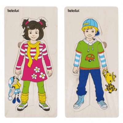 Lagen-Puzzle-Set "Anika & Denis"