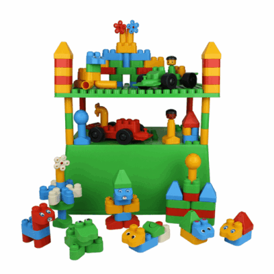 First Blocks in Multibox M / 118 Teile