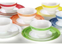 Bunte Schalen 6er Set - Geschirr aus Hartglas – Bild 6