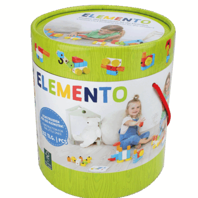 Elemento Steckbausteine, 102 Teile