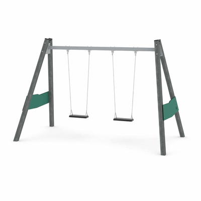 Schaukelgestell mit zwei Schaukelsitzen – RECYCLED RC1422