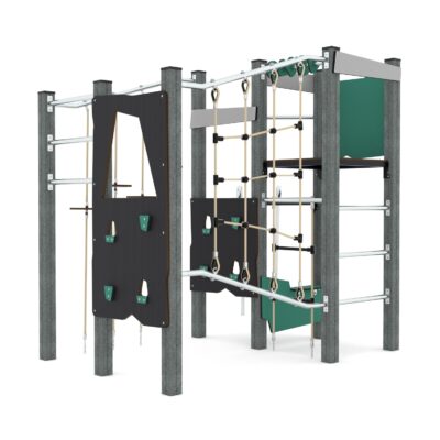 Spielturm mit Kletteranlage - RECYCLED RC1439