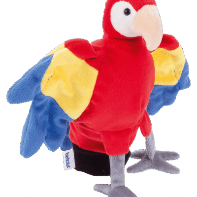 Handpuppe "Papagei"