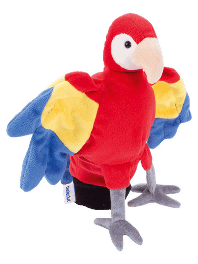Handpuppe „Papagei“