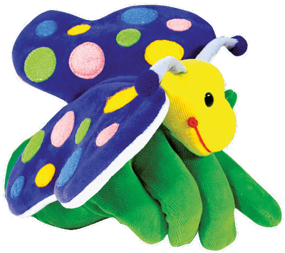 Handpuppe „Schmetterling“