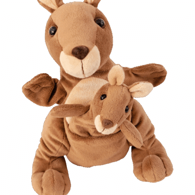 Mutter & Kind Handpuppe Känguru "Kanga & Juhu"