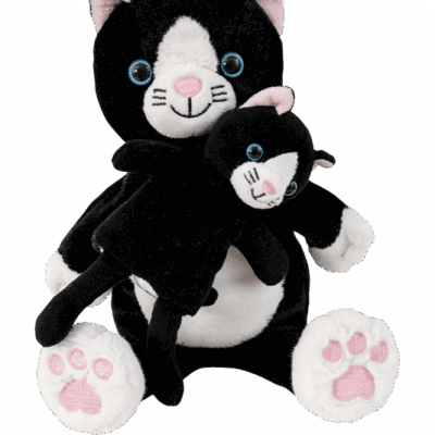 Mutter & Kind Handpuppe Katze "Cara & Mimi"