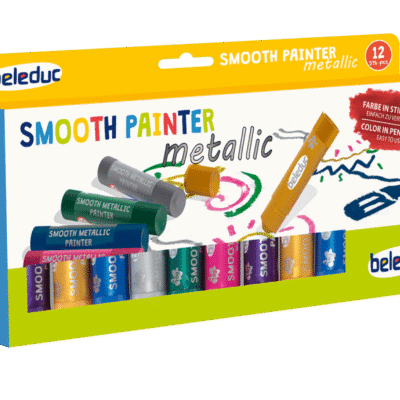 Smooth Metallic Painter Wachsmalstifte, 12er Set
