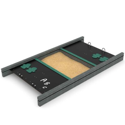 Sandkasten mit Abdeckung - RECYCLED RC1457