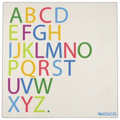 Teppich Rezistatoo Alphabet