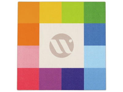 Teppich Rezistatoo Bunte Quadrate