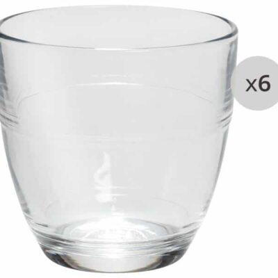 Gigogne-Gläser 6er Set - Geschirr aus Duralex-Hartglas