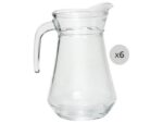 Karaffe 1L 6er Set – Geschirr aus Hartglas - 65747 c171 230110 pd