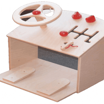 Lernauto mit 360° drehbarem Lenkrad