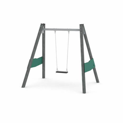 66c9-rc14211s Schaukelgestell mit einen Schaukelsitz – RECYCLED RC1421 - 66c9 rc14211s